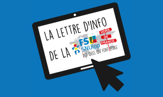 Logo des Lettres d'infos de la FSU-SNUipp Hors de France