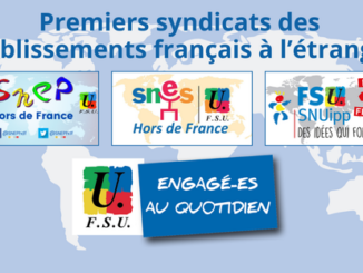 Logos syndicats FSU HDF