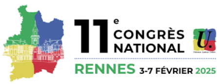 Logo du Congrès FSU 2025 Rennes