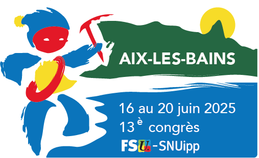 SNUipp-fsu-congres2025 Logo Congres FSU-SNUipp 2025