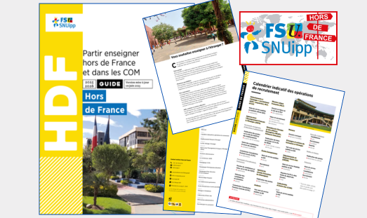 Couverture et pages de la Brochure