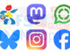 Icônes réseaux sociaux
