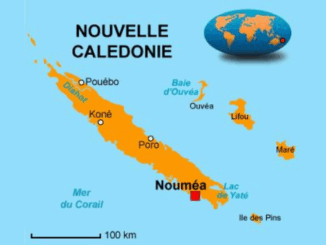 Carte Nouvelle-Calédonie