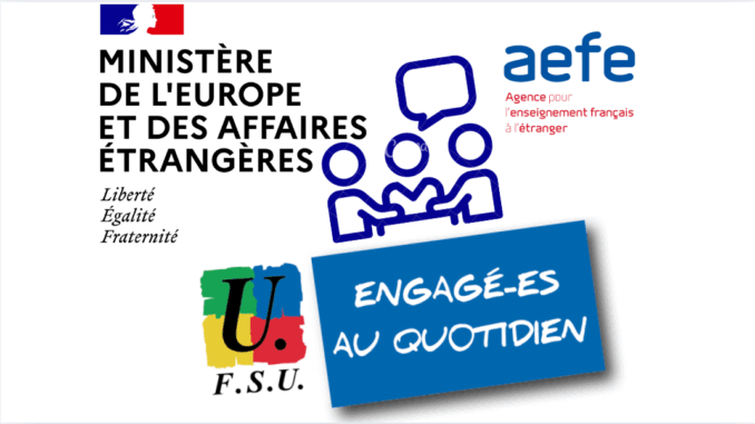Visuel MEAE, AEFE, FSU