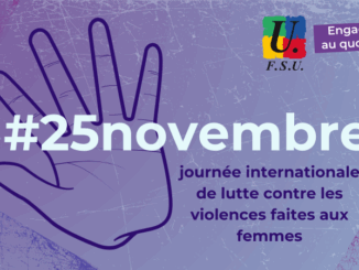 Visuel FSU 25 novembre