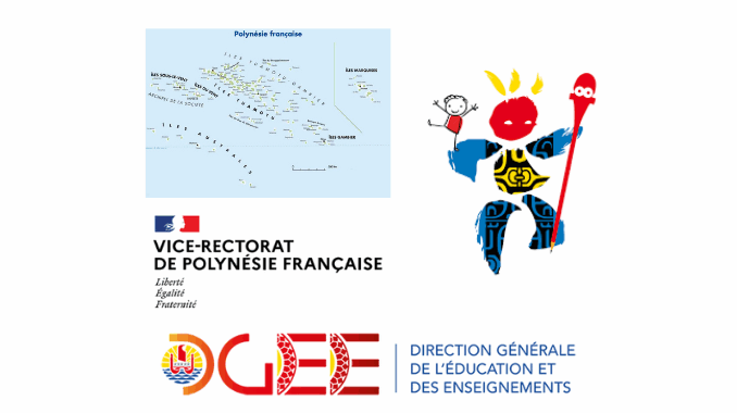 Visuel Polynésie française, Vice Rectorat, SNUipp-pf