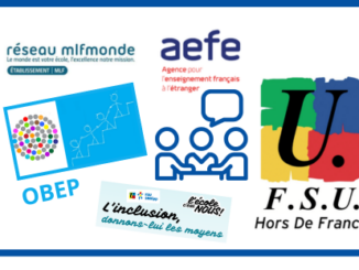 logos OBEP, MLF, AEFE, FSU HDF